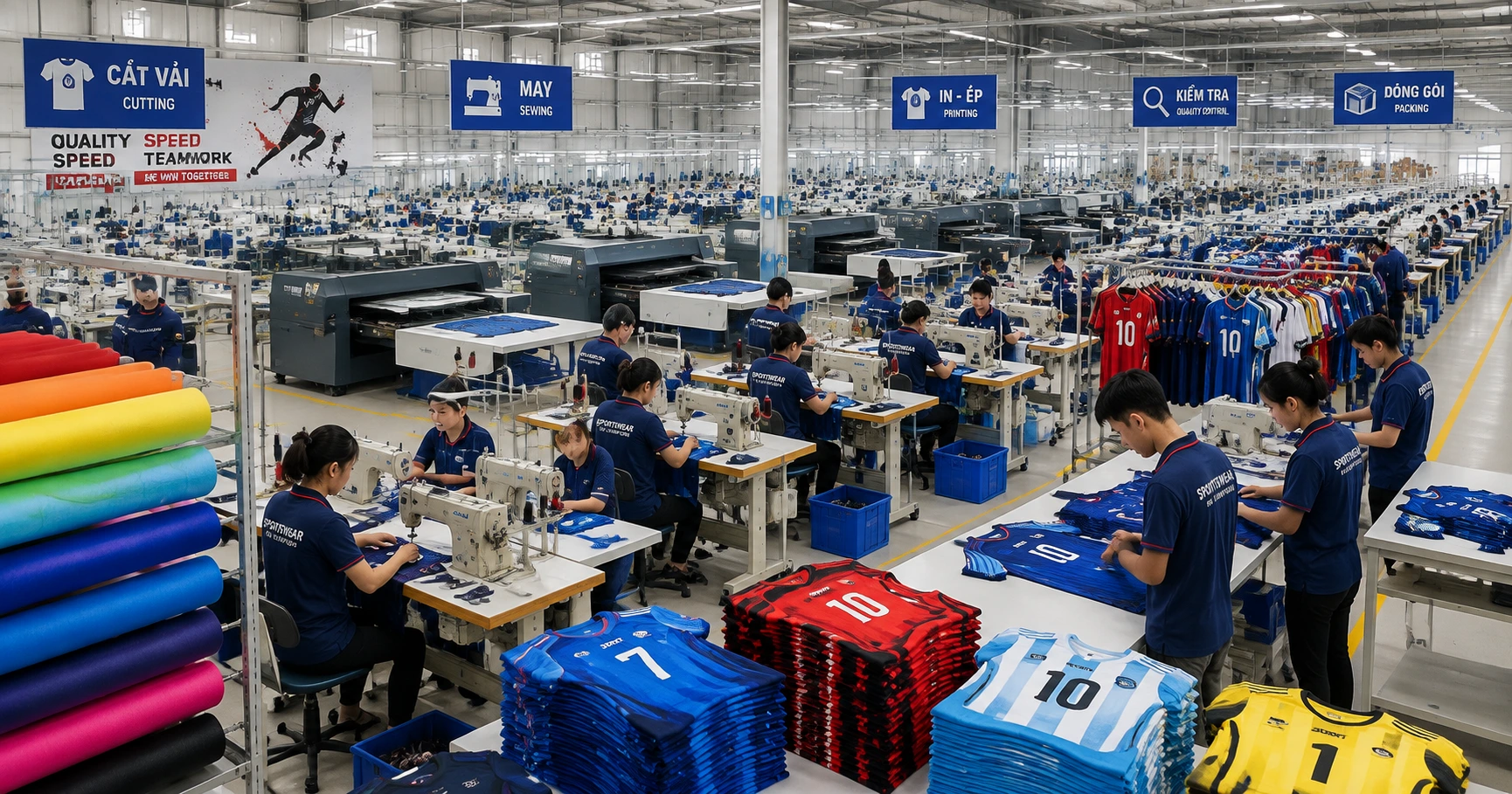 Vai trò của xưởng may áo bóng đá trong ngành công nghiệp thể thao Việt Nam - image 3